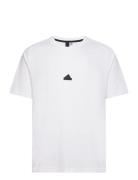 M Z.n.e. Tee Tops T-Kortærmet Skjorte White Adidas Sportswear