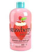 Treaclemoon Strawberry Pavlova Shower Gel 500Ml Shower Gel Badesæbe Nu...