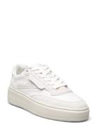 Cph89 Cracked Leather Off White Low-top Sneakers White Copenhagen Stud...