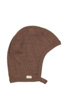 Hoody Accessories Headwear Hats Baby Hats Brown MarMar Copenhagen