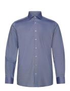 Bs Ingles Modern Fit Shirt Tops Shirts Business Blue Bruun & Stengade