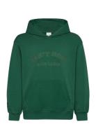 Tnlingo Os Hoodie Tops Sweatshirts & Hoodies Hoodies Green The New