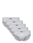 Jbs 5-Pack Mini Slip Gots Underbukser Y-front Briefs Grey JBS