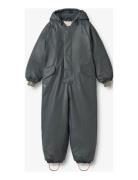 Wintersuit Ludo Outerwear Coveralls Snow-ski Coveralls & Sets Black Wh...