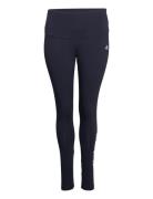 Essentials High Waist Logo Leggings  Bottoms Leggings Blue Adidas Spor...