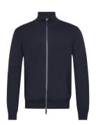 Cardigan Tops Knitwear Full Zip Jumpers Navy Armani Exchange