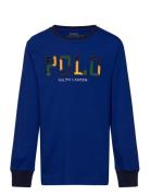 Corduroy-Logo Cotton Long-Sleeve Tee Tops T-shirts Long-sleeved T-Skjo...