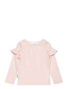 Frilla Shirt Tops T-shirts Long-sleeved T-Skjorte Pink Gugguu