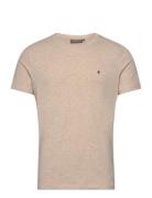 James Tee Designers T-Kortærmet Skjorte Beige Morris