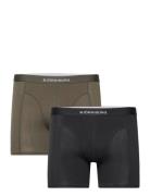 Lyocell Boxer 2P Boxershorts Khaki Green Björn Borg