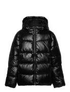 Nlnmaya Puffer Jacket Foret Jakke Black LMTD