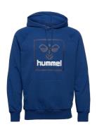 Hmlisam 2.0 Hoodie Sport Sweatshirts & Hoodies Hoodies Blue Hummel