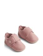 Marlin Felt Home Shoe Slippers Hjemmesko Pink Wheat