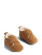 Indoor Shoe Taj Slippers Hjemmesko Brown Wheat