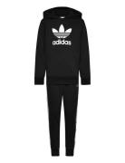 Hoodie Set Sport Sweatsuits Black Adidas Originals