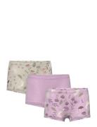 Boxer 3 Pack Romantic Forest Night & Underwear Underwear Panties Purpl...