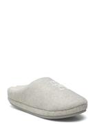 Th Embroidered Basics Slipper Slippers Hjemmesko Grey Tommy Hilfiger