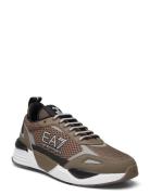 Ace Runner Mesh Low-top Sneakers Brown EA7