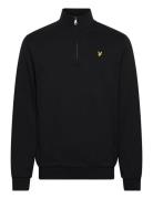 Loopback Quarter Zip Sweat Tops Sweatshirts & Hoodies Sweatshirts Blac...