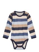 Hcbaloo - Bodysuit Bodies Long-sleeved Multi/patterned Hust & Claire