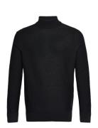 Avac_M Tops Knitwear Turtlenecks Black BOSS