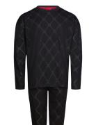 Chain Monogram Lset Pyjamas Nattøj Black HUGO