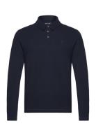 Style Portis Tops Polos Long-sleeved Navy MUSTANG