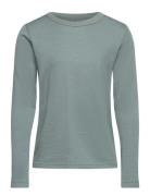 Hcabba - Nightwear Tops T-shirts Long-sleeved T-Skjorte Blue Hust & Cl...