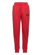 Dog Emb Sweatpants Bottoms Sweatpants Red Mini Rodini