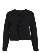 Objparvi Knit Cardigan Noos Tops Knitwear Cardigans Black Object