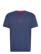 Laze T-Shirt Designers T-Kortærmet Skjorte Navy HUGO