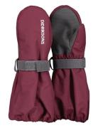 Biggles Mitten 7 Accessories Gloves & Mittens Mittens Burgundy Didriks...