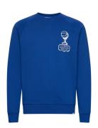 Tournament Sweatshirt Tops Sweatshirts & Hoodies Sweatshirts Blue Les ...