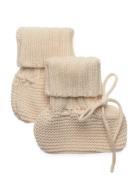 Baby Boots Shoes Baby Booties Beige FUB