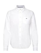 Reg Oxford Shirt Tops Shirts Long-sleeved White GANT