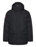 Cornier Long Jacket Uldfrakke Frakke Black Napapijri