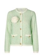 Cilladea Tops Knitwear Cardigans Green Dea Kudibal