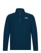 M 100 Glacier 1/4 Zip - Eu Sport Sweatshirts & Hoodies Fleeces & Midla...