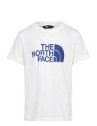 B S/S Easy Tee Tops T-Kortærmet Skjorte White The North Face