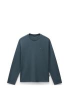 Salis Long Sleeve T-Shirt Tops T-Langærmet Skjorte Green Napapijri