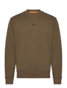 Wesmallcrew Tops Sweatshirts & Hoodies Sweatshirts Khaki Green BOSS