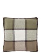 Checked Recycled Cotton Heavy Twill Pillow Cover Home Textiles Cushion...