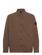 Lerato_M Tops Overshirts Brown BOSS