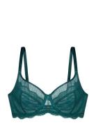 Hayden Wired Bra Lingerie Bras & Tops Wired Bras Green Dorina