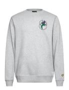 Thistle Flora Printed Crew Neck Sweatshirt Tops Sweatshirts & Hoodies ...