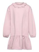 Dress Ls Sweat Dresses & Skirts Dresses Casual Dresses Long-sleeved Ca...