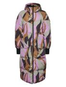 Yassimilly Padded Coat S. Foret Jakke Pink YAS