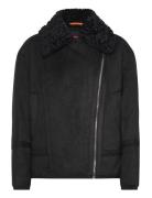 C_Cheerlini1 Outerwear Faux Fur Black BOSS