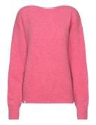 Aino Knit Tops Knitwear Jumpers Pink Makia