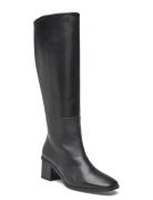 Heel Knee Boot 50 W/Ml Lth Lange Støvler Black Calvin Klein